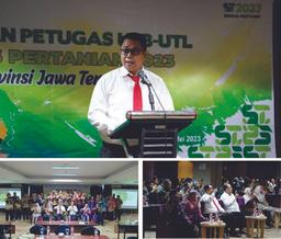 Kepala BPS Provinsi Jawa Tengah Membuka Pelatihan Petugas UPB-UTL Sensus Pertanian 2023