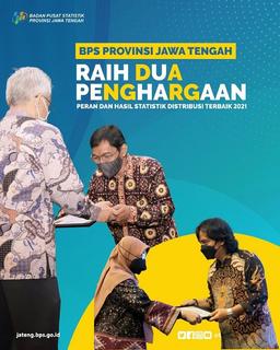 BPS Jawa Tengah Province Wins Two Awards at Once