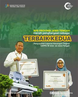 Jawa Tengah Province BPS wins award (again)