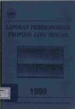 Laporan Perekonomian Jawa Tengah 1999