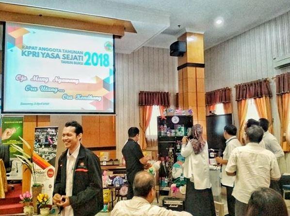 Kemeriahan Perebutan Doorprize Koperasi Yasa Sejati BPS Provinsi Jawa Tengah