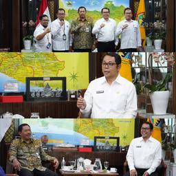 P.J. Governor Receives Latest Report on Socio-Economic Conditions of Central Java for 2023