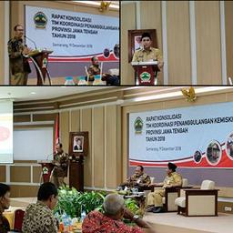 2018 Central Java Province Poverty Alleviation Team Consolidation Meeting